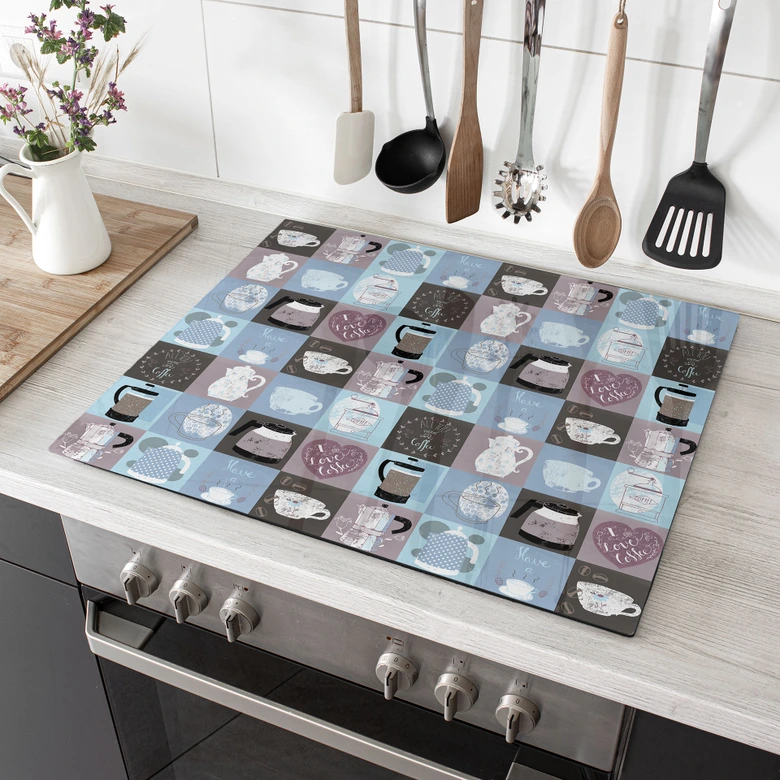 Hob Cover Loske – Coffee Time 