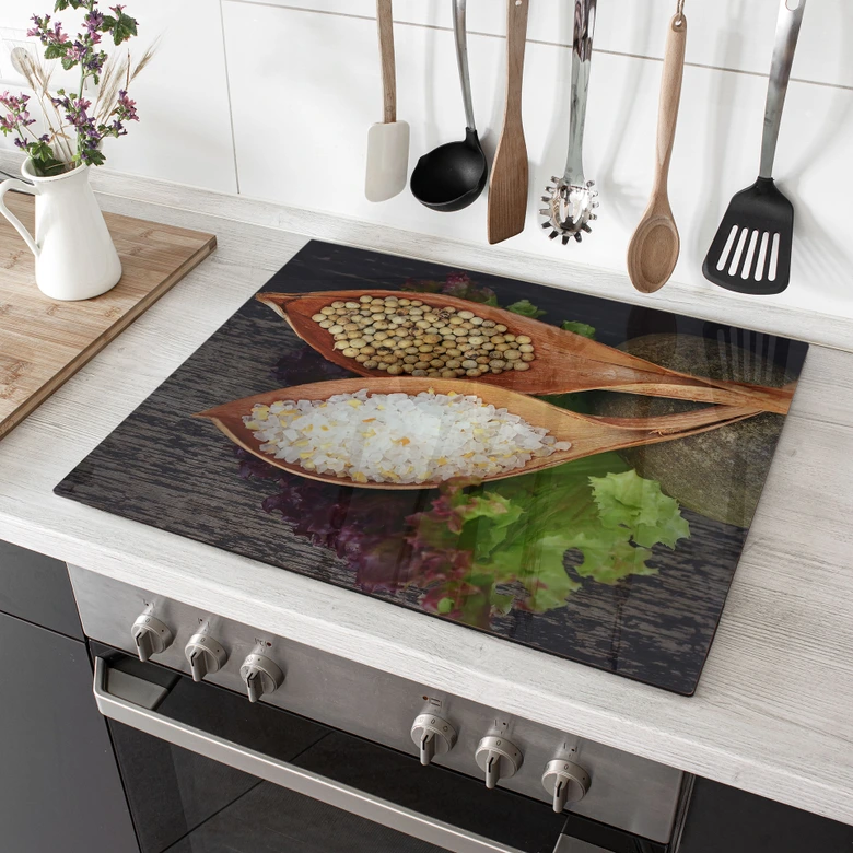 Herdabdeckplatte Salt & Pepper 