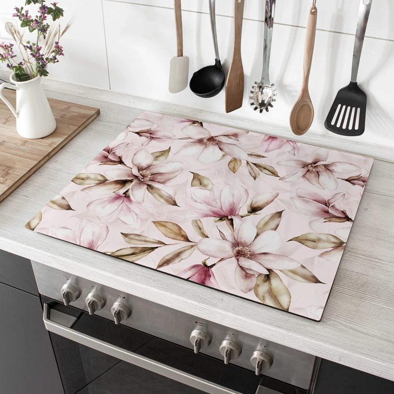 Herdabdeckplatte UN Designs - Soft Magnolia 