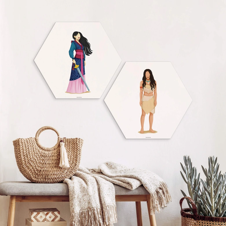 Hexagon Dibond Tohmé - Mulan 