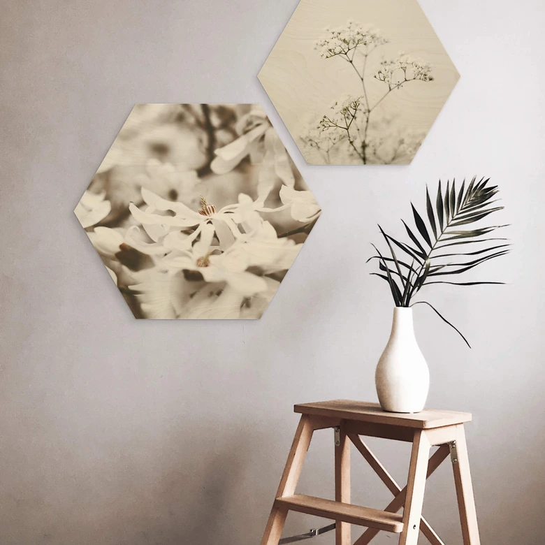 Hexagon - Holz Annie - Jasmin 