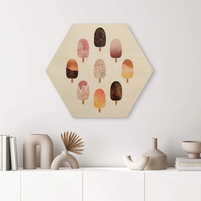 Hexagon Hout Fredriksson - Ice Cream 