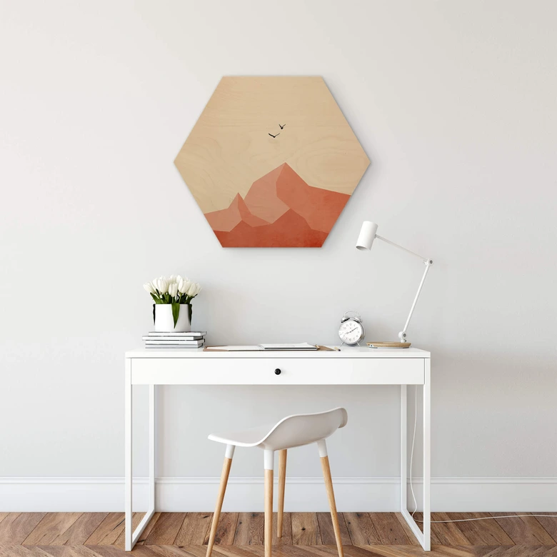Hexagon - Holz Kubistika - Zugspitze 