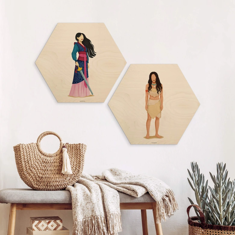 Hexagon - Holz Tohmé - Mulan 