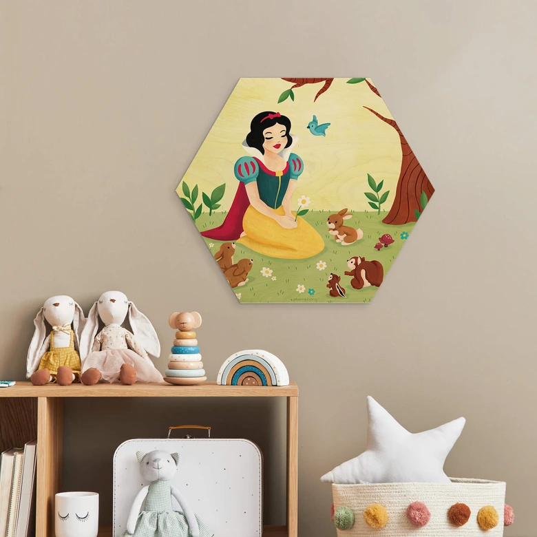 Hexagon Hout Tohmé - Snow White 