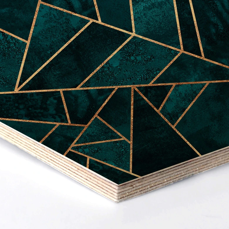 Hexagon Hout Fredriksson - Emeralds 