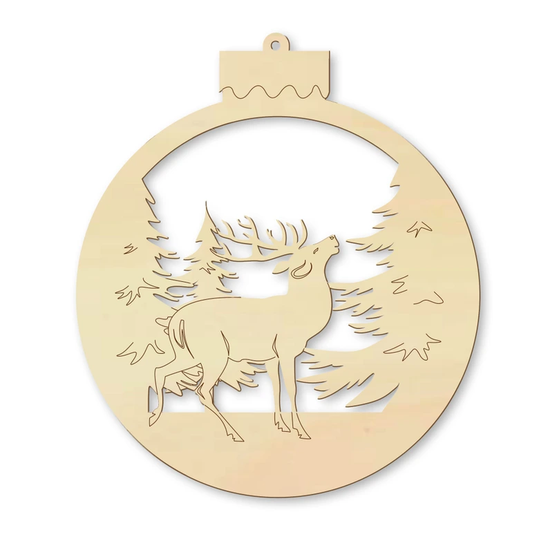 Decoro natalizio - Cervo 