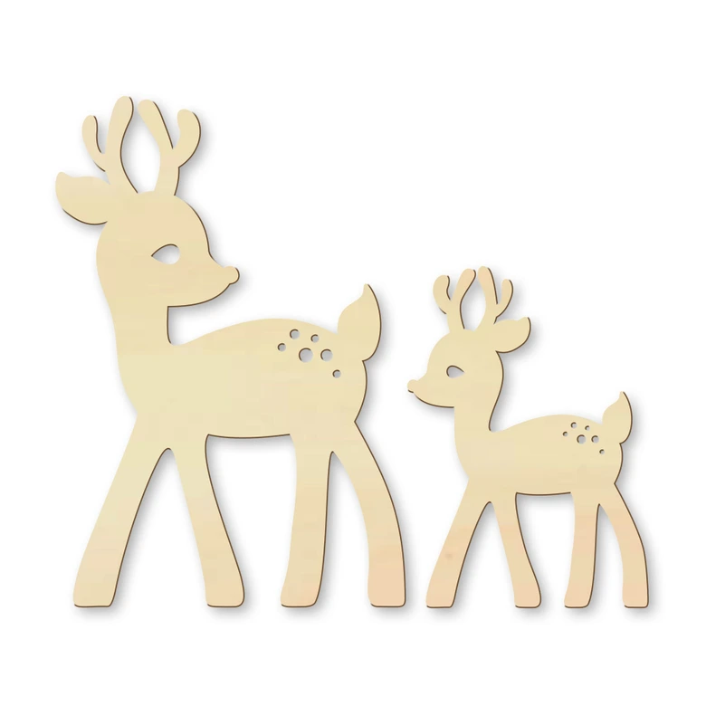 Wood - Young Deer - poplar 