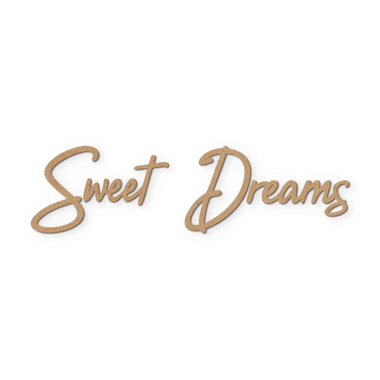 Décoration en bois MDF Sweet Dreams 