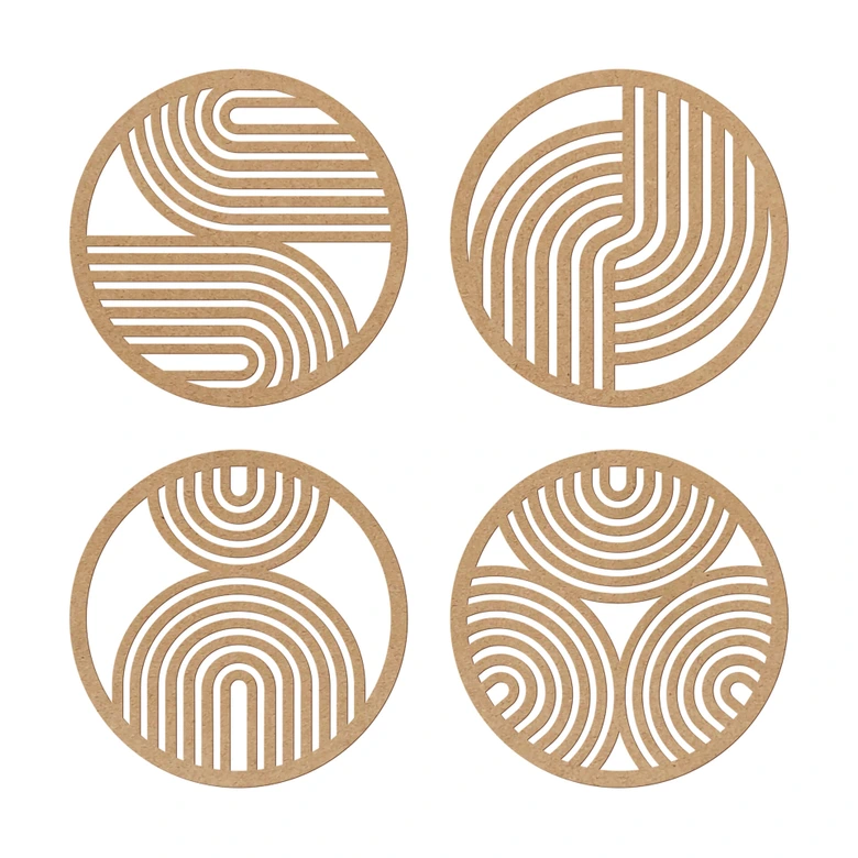 Decoro MDF Boho Rainbows 