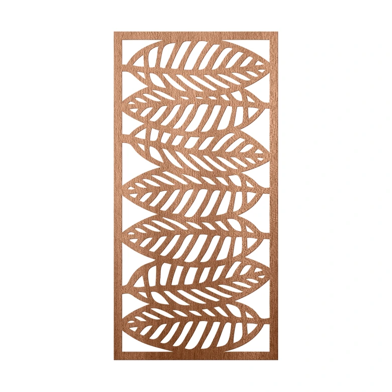 Wooden Wall Decoration Mahogany Veneer 