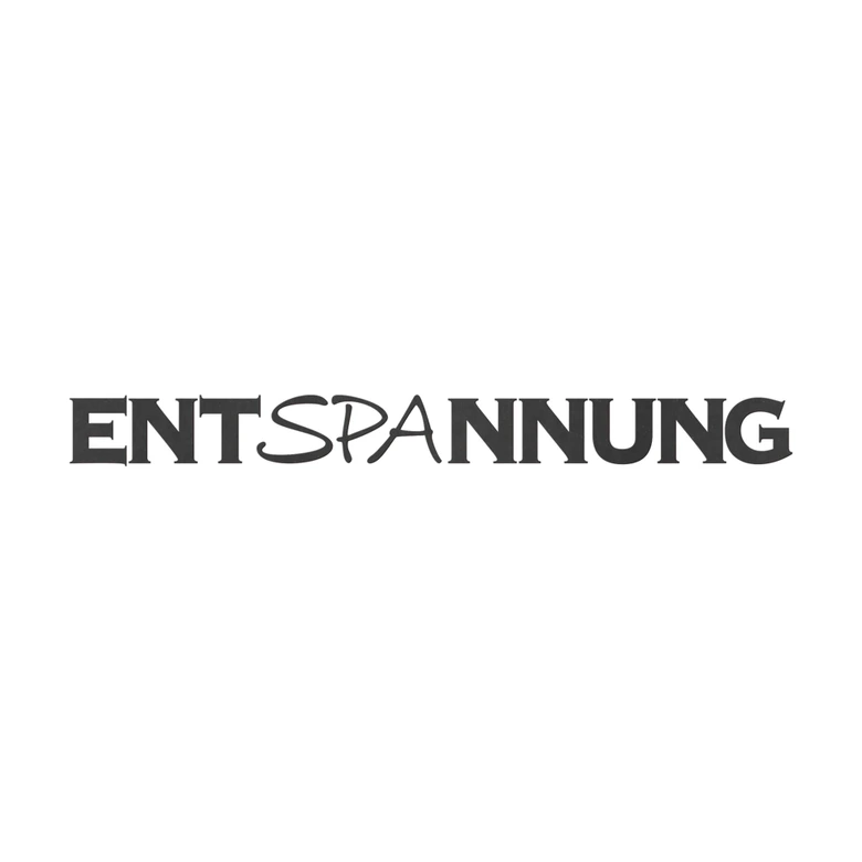 MDF-Deko 3D Schriftzug Entspannung 