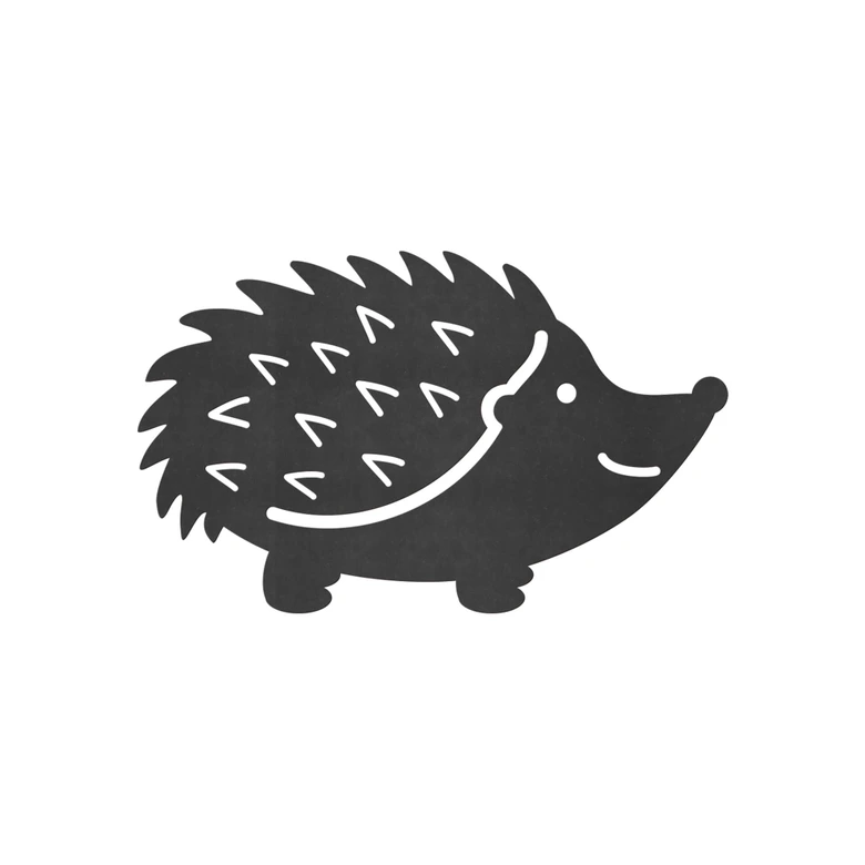 MDF-Deko Igel 