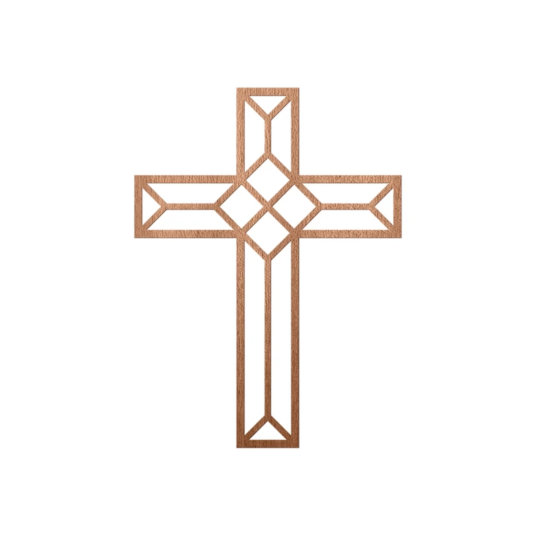 Wooden Cross – mahogany 