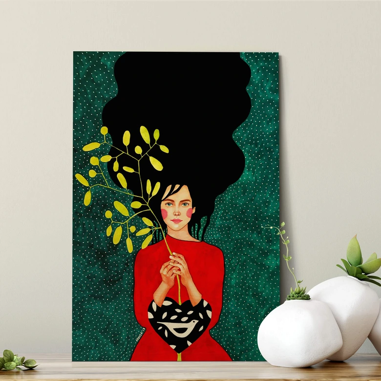 Cuadro de madera Hülya - Existencia 