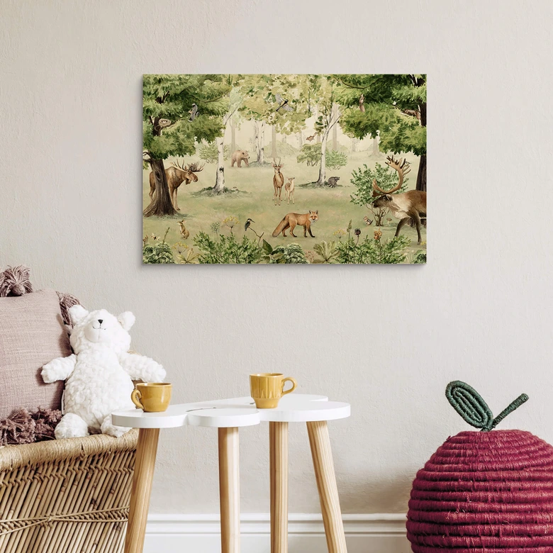 Kikki Belle Träposter i trä - Forest wonder 