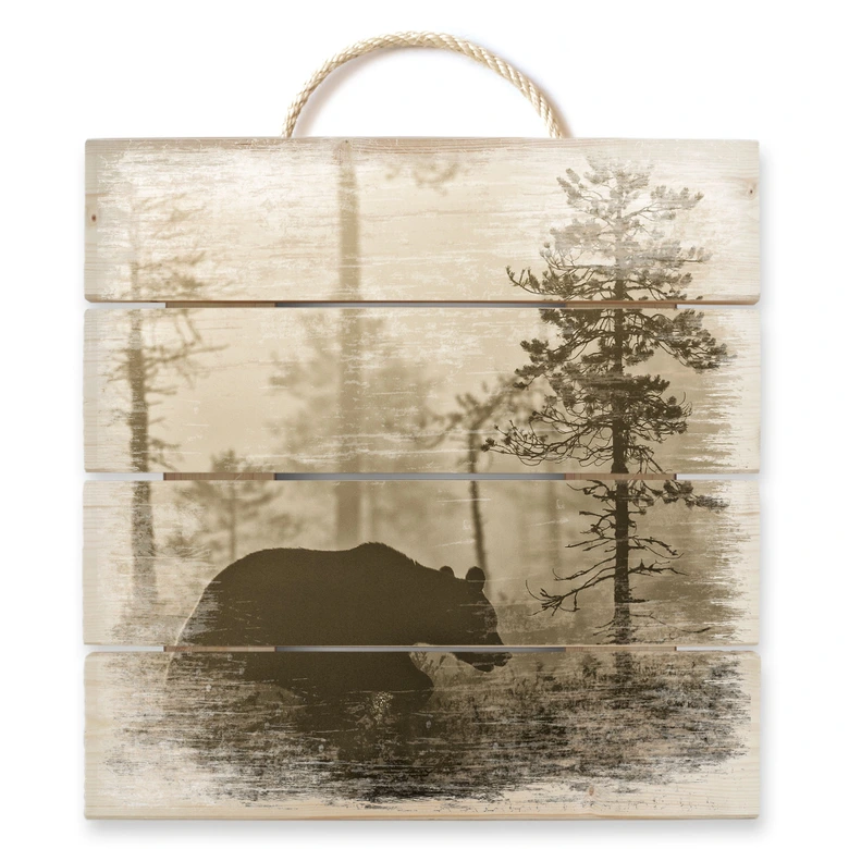 Hout Ove Linde - Ochtendnevel 