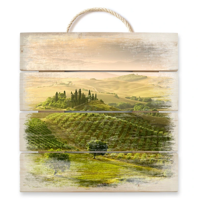 Holzbild Bratkovic - Podere Belvedere - 40x41,5 cm 