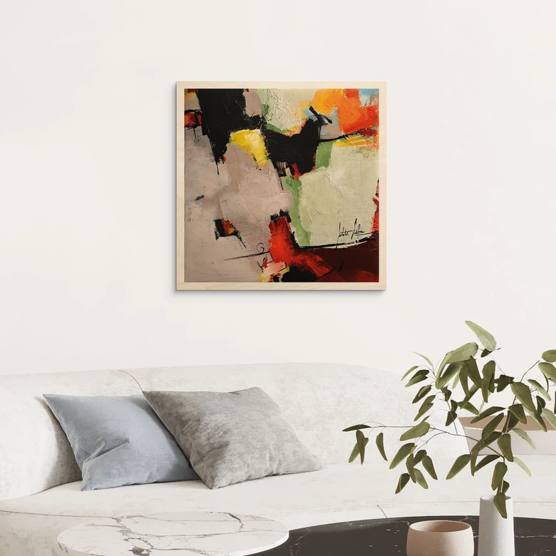 Holzbild Formen und Struktur - Fedrau 