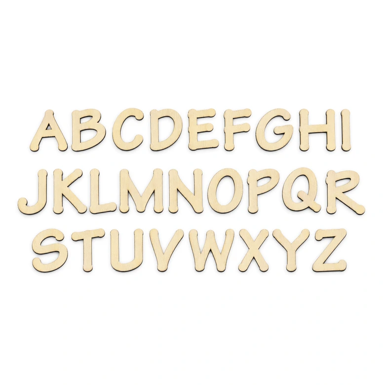 Decorative Letters Tekton – 26 parts alphabet 