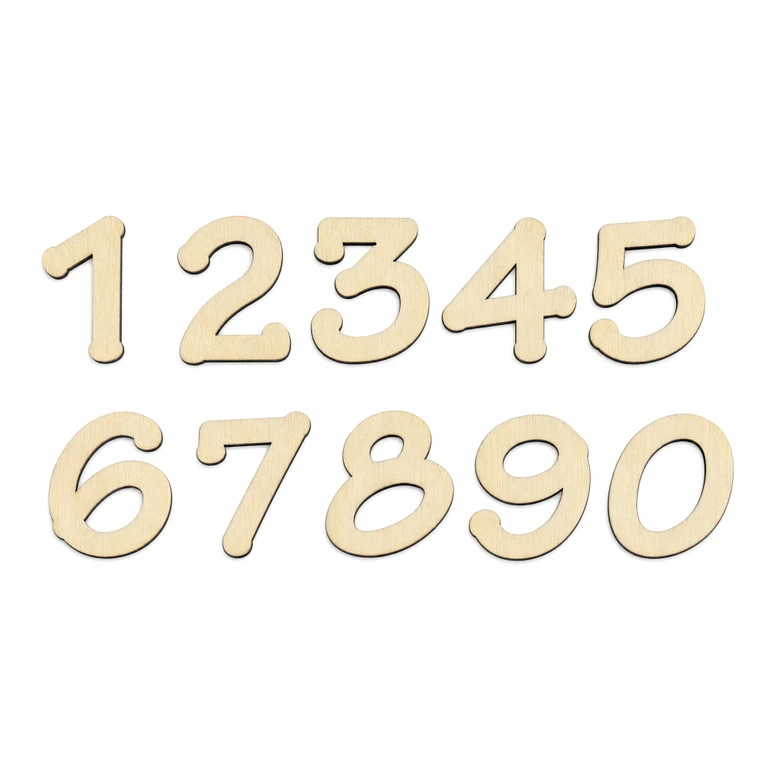 Decorative Letters Tekton – numbers 