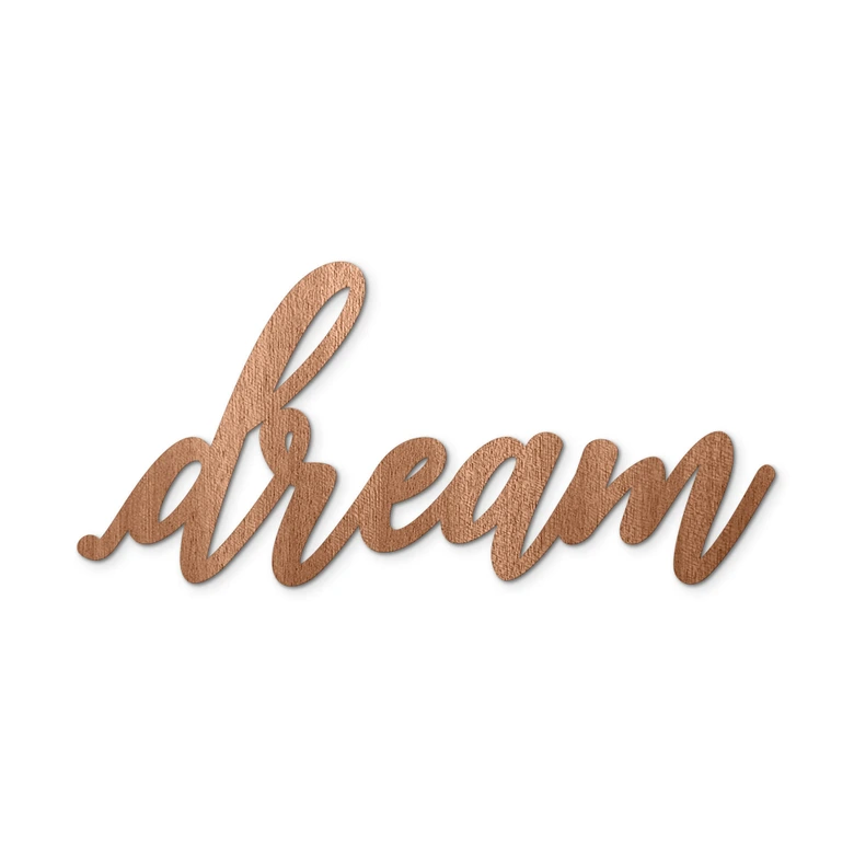 Holzbuchstaben  - Dream 03 