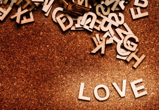 Houten Decoratieletters 15 cm hoog 