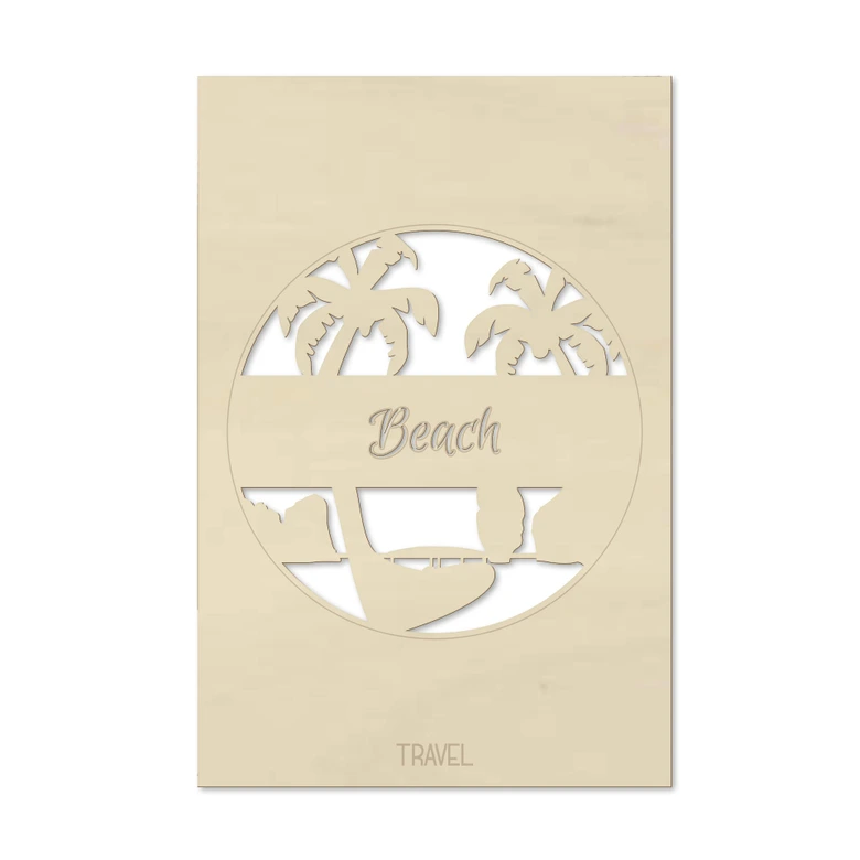 Obraz dekoracyjny topola - Travel Beach 