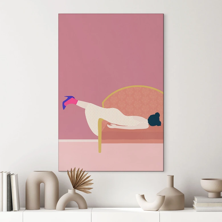 Wandbild Maddies Mood - Jota de jai - Alu-Dibond 