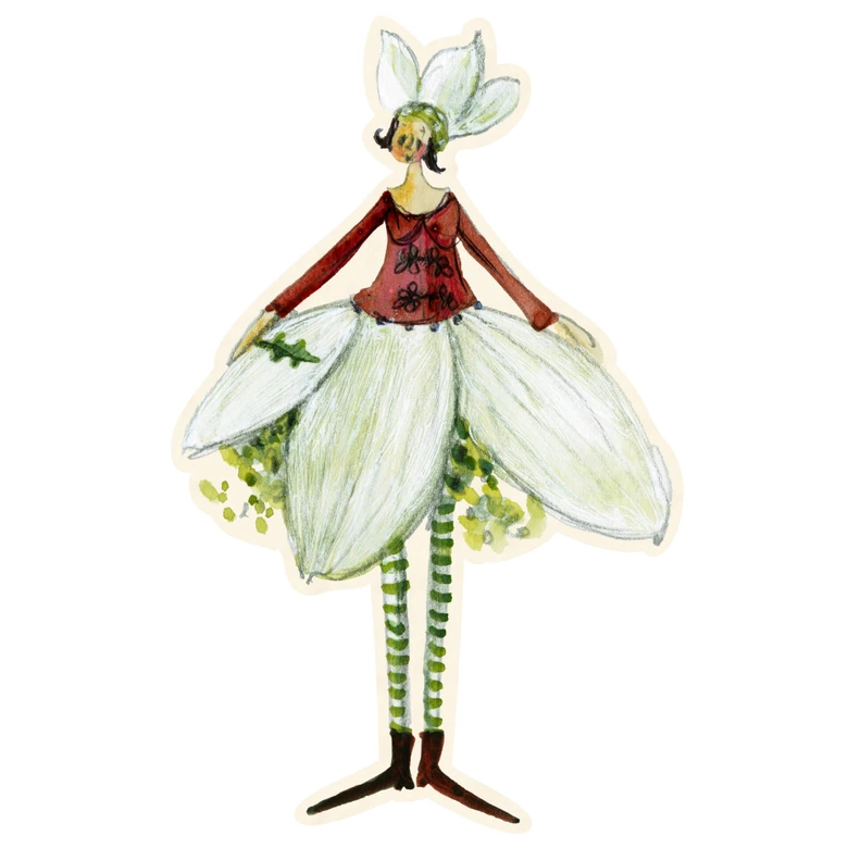 Wandtattoo Leffler - Blütenelfe November 