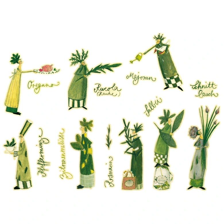 Wandtattoo Leffler - Kräuterfrauen 2 