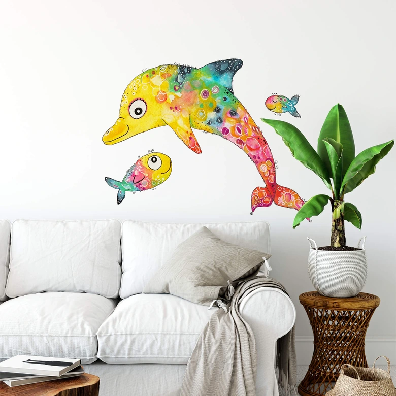 Wandtattoo Hagenmeyer - Delfin 