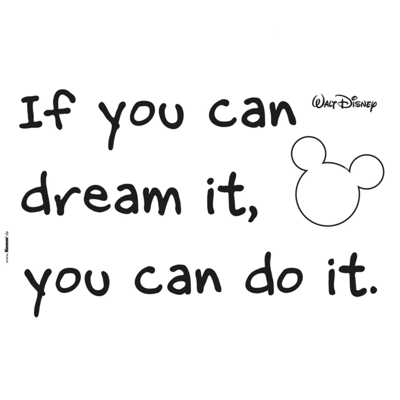 Wandsticker ! You can do it - 50x70 cm 