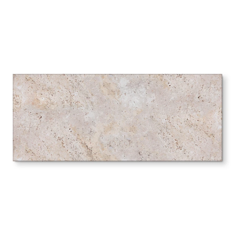 Küchenrückwand Textur einer beigen Steinmauer - Pictufy Studio 