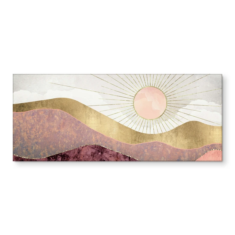 Küchenrückwand SpaceFrog Designs - Rosa Sonne 