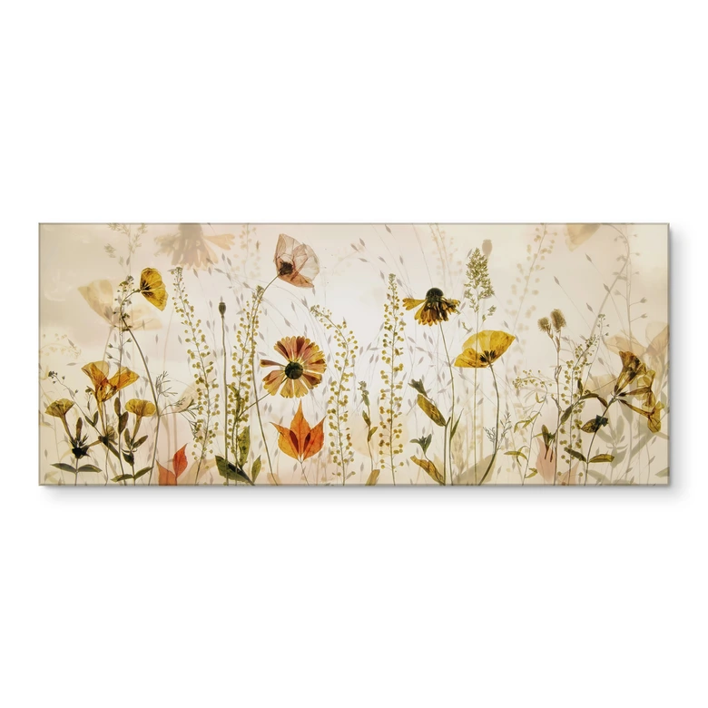 Küchenrückwand Wilde Wiesenblumen im Sonnenlicht - Talen 