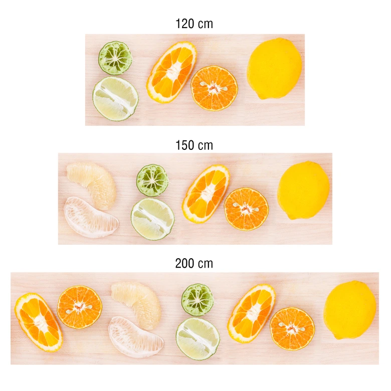 Küchenrückwand - Alu-Dibond - Limonaden Rezept 