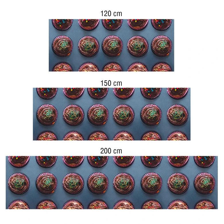 Küchenrückwand - Alu-Dibond - Birthday Muffins 