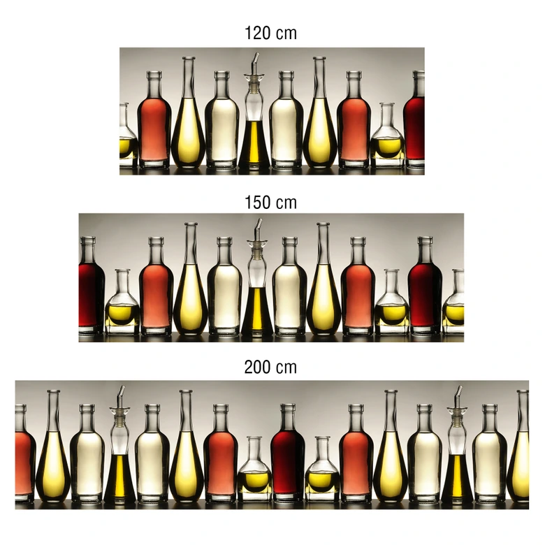 Küchenrückwand - Alu-Dibond - Olio e Aceto 