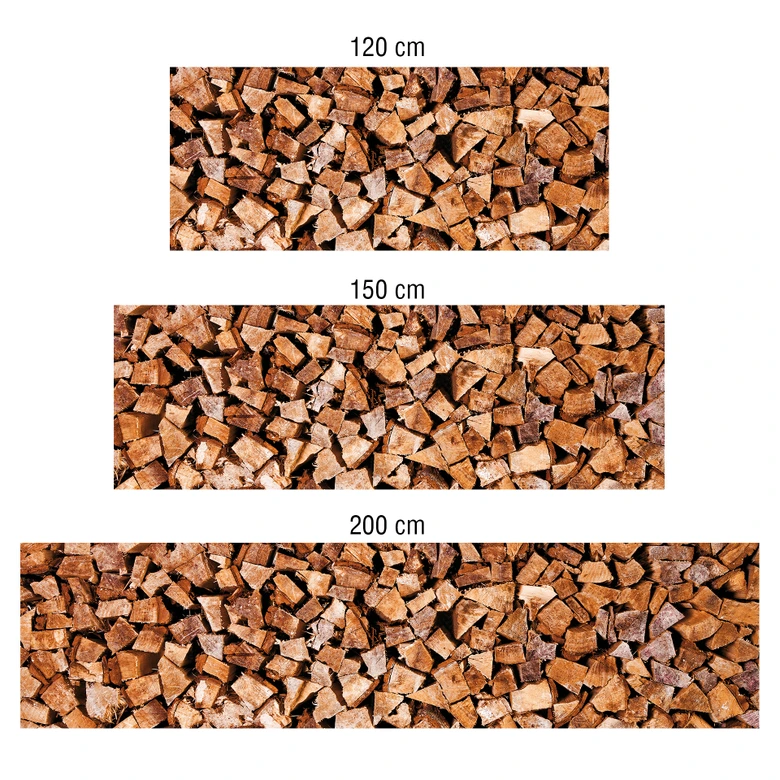 Küchenrückwand - Alu-Dibond - Holz 
