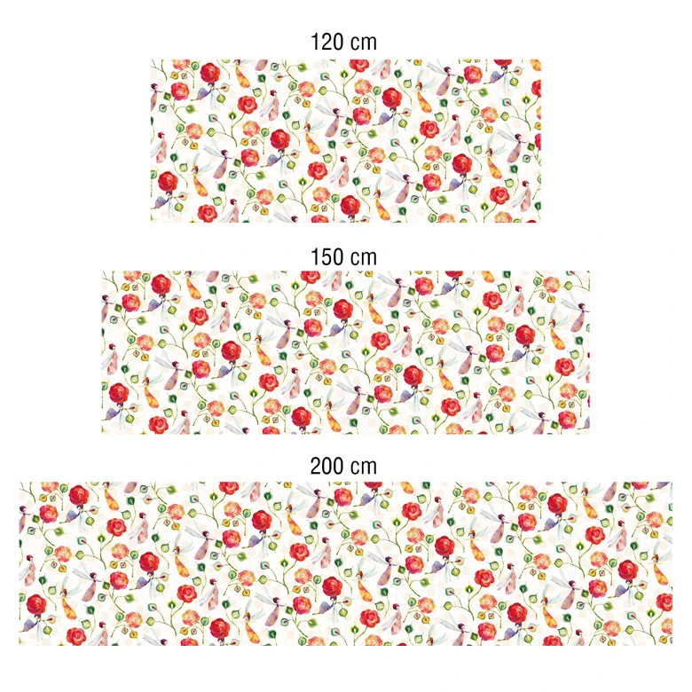 Küchenrückwand - Alu Dibond - Blanz - Rosenzauber 