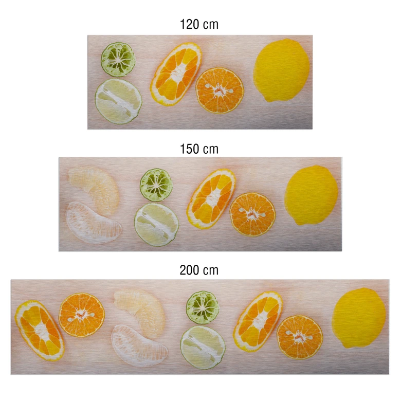 Keukenachterwand - Alu-Dibond Zilver - Limonade Recept 