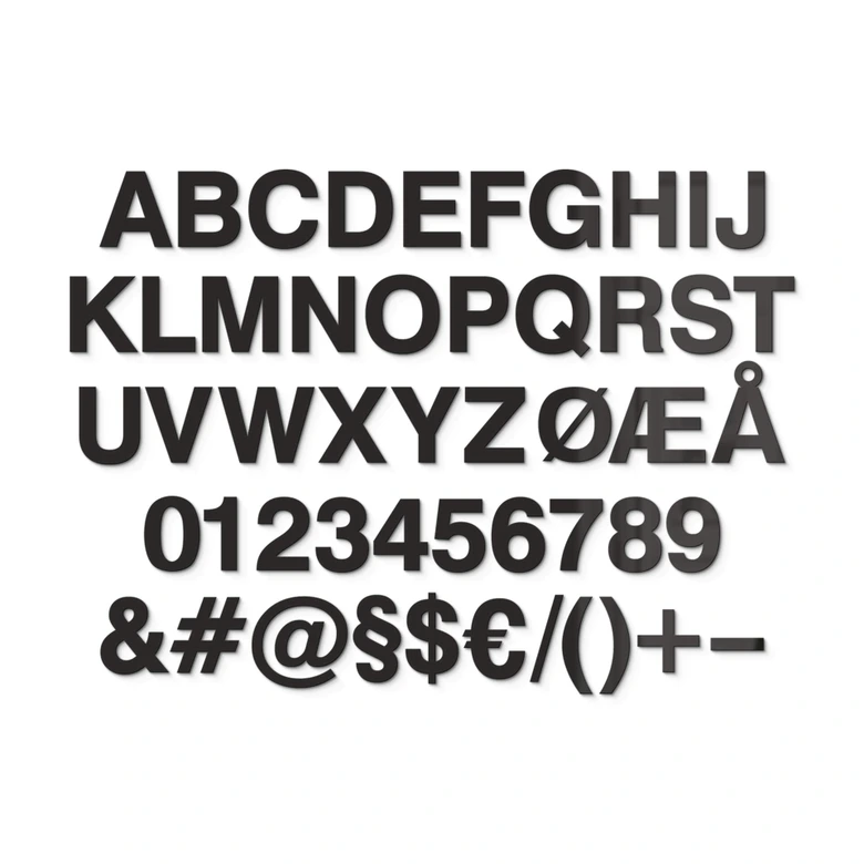 Decoratieletters Plexiglas Swiss 