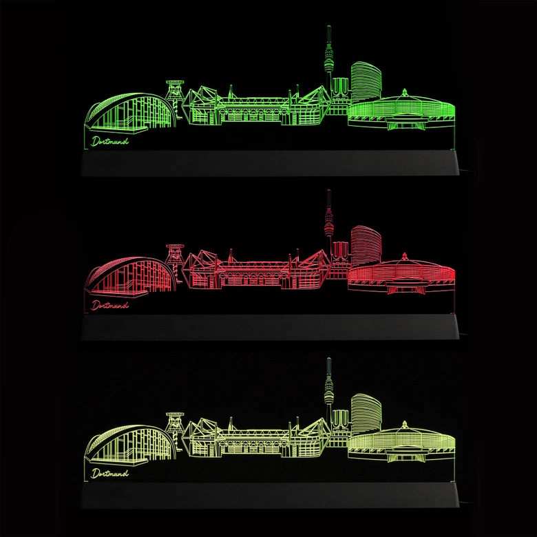 LED Skyline Dortmund 