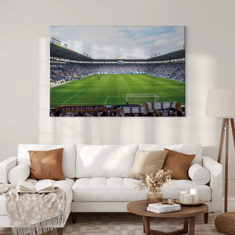 Lienzo 1. FC Magdeburg - Estadio Choreo 