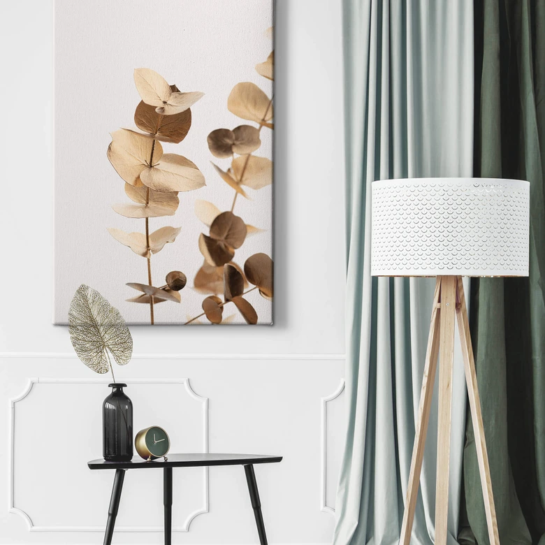 Leinwandbild 1X Studio - Goldener Eukalyptus 