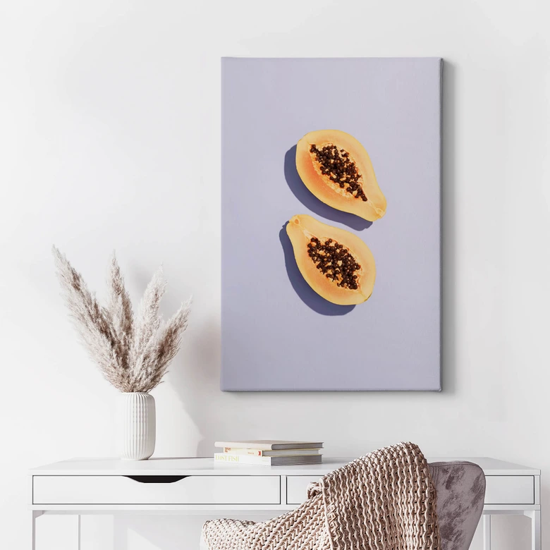 Canvastavla 1X Studio - Papaya 