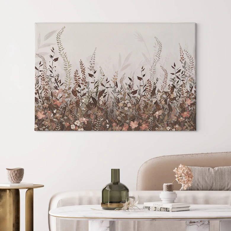 Canvas  Vintage blomstereng - Lane 