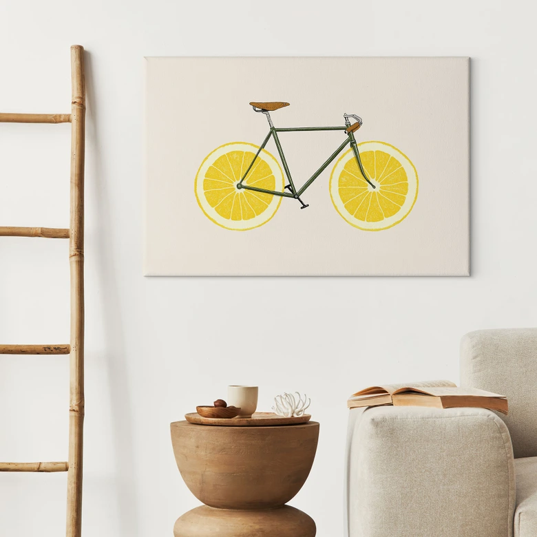Canvas  Citroncykel - Bodart 