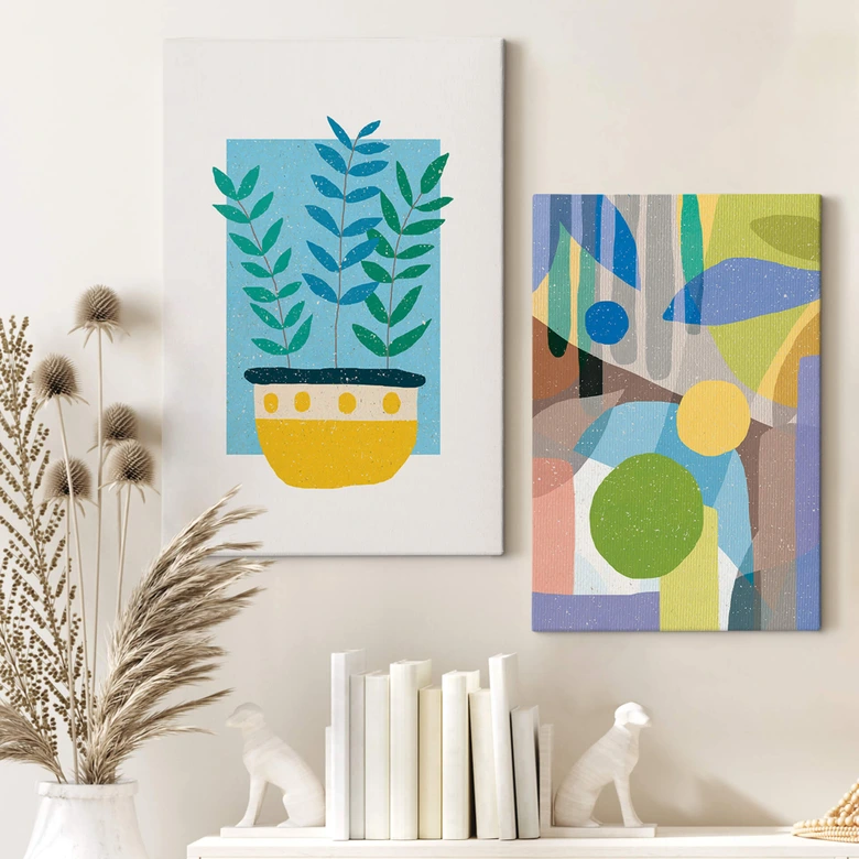 Tableau sur toile Demir - Illustration botanique 